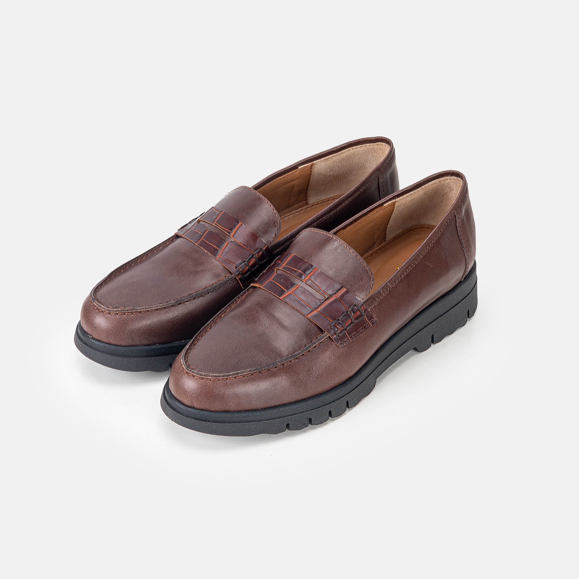 Volzak 120 Brown Leather Shoe