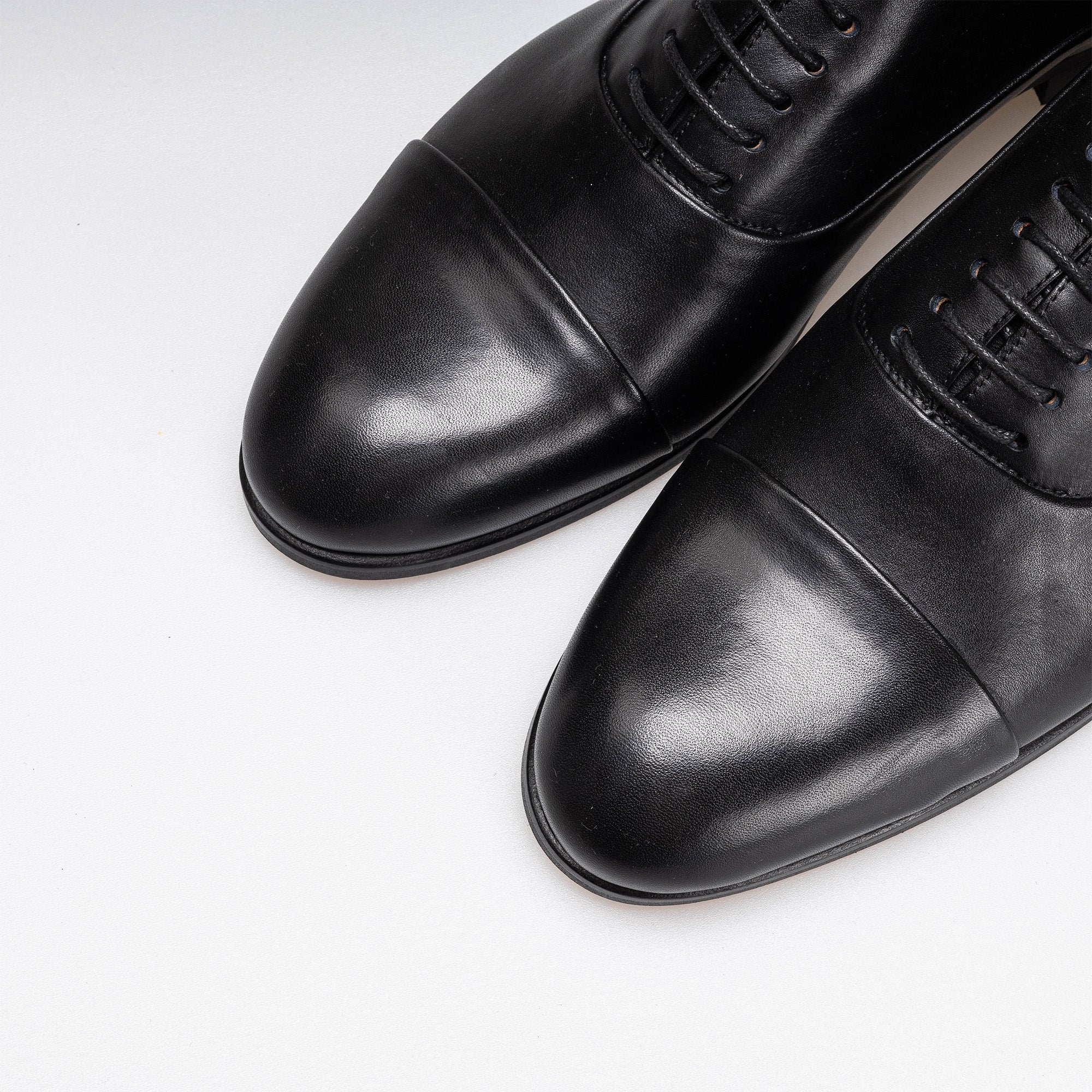 Volzak 5344 leather shoe Black