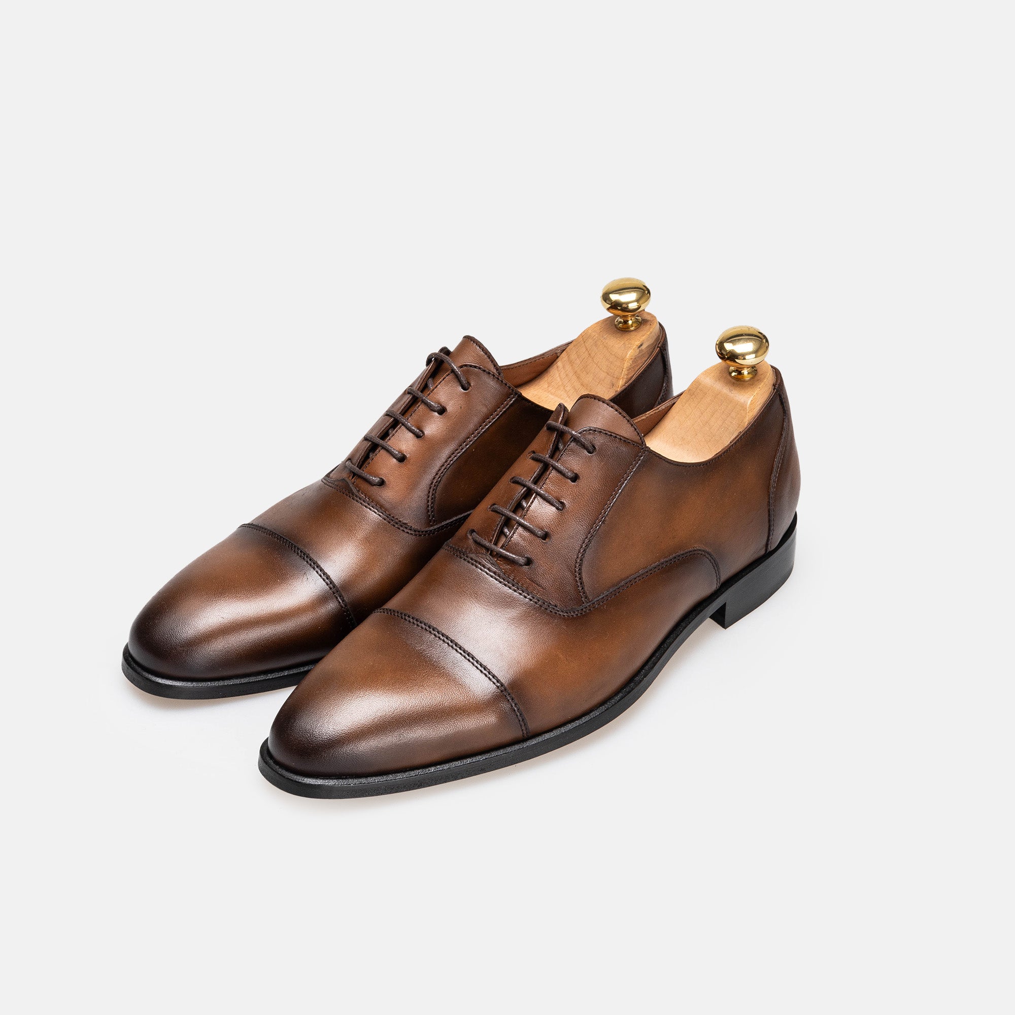 Volzak 5345 Vintage Brown Leather Shoe