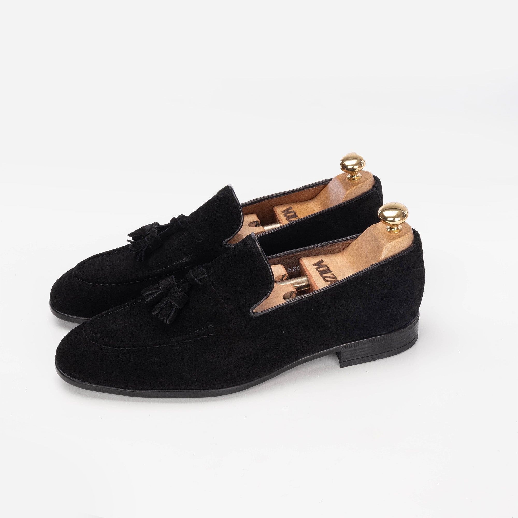 Volzak 5208 black suede shoe