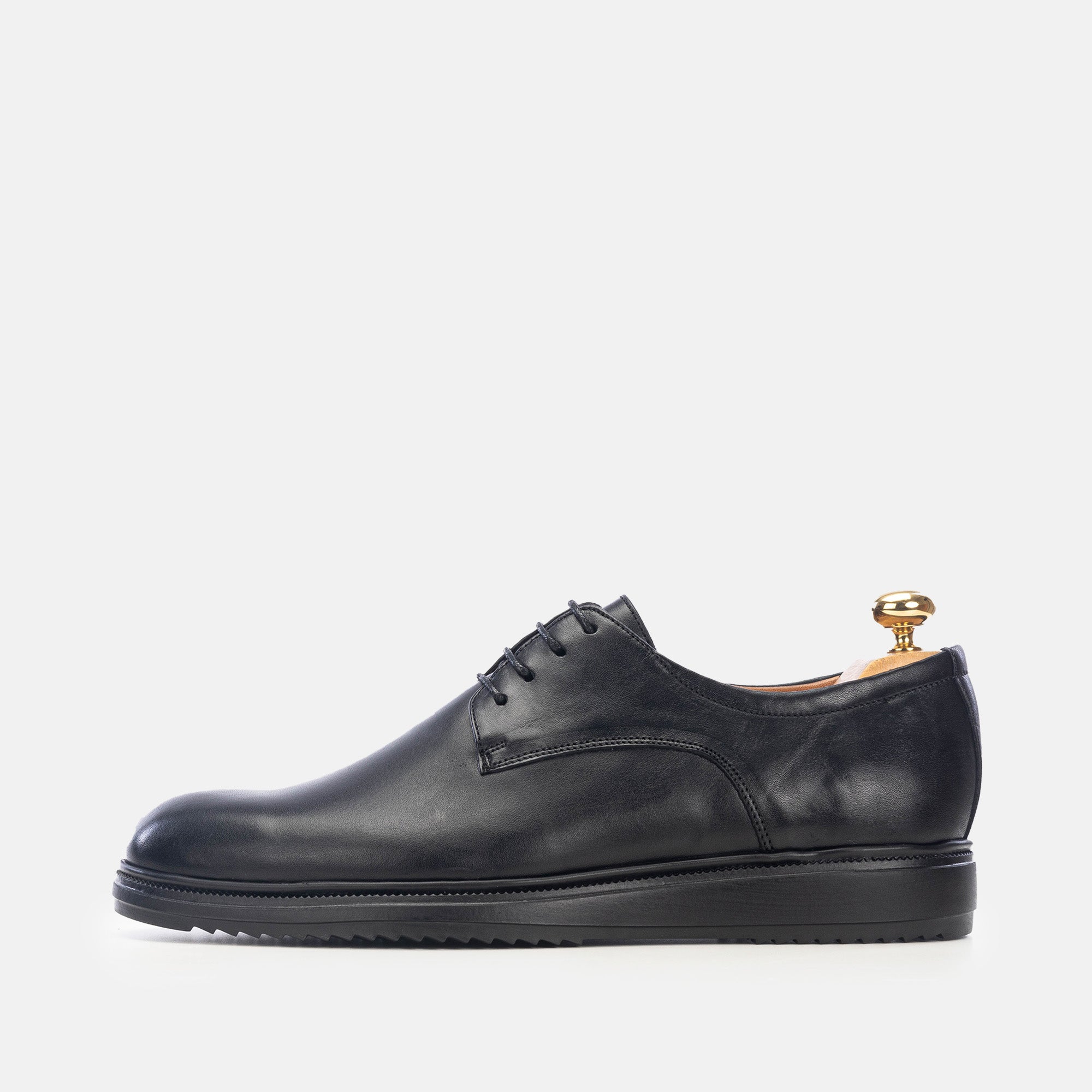 Volzak 5265 black leather shoe