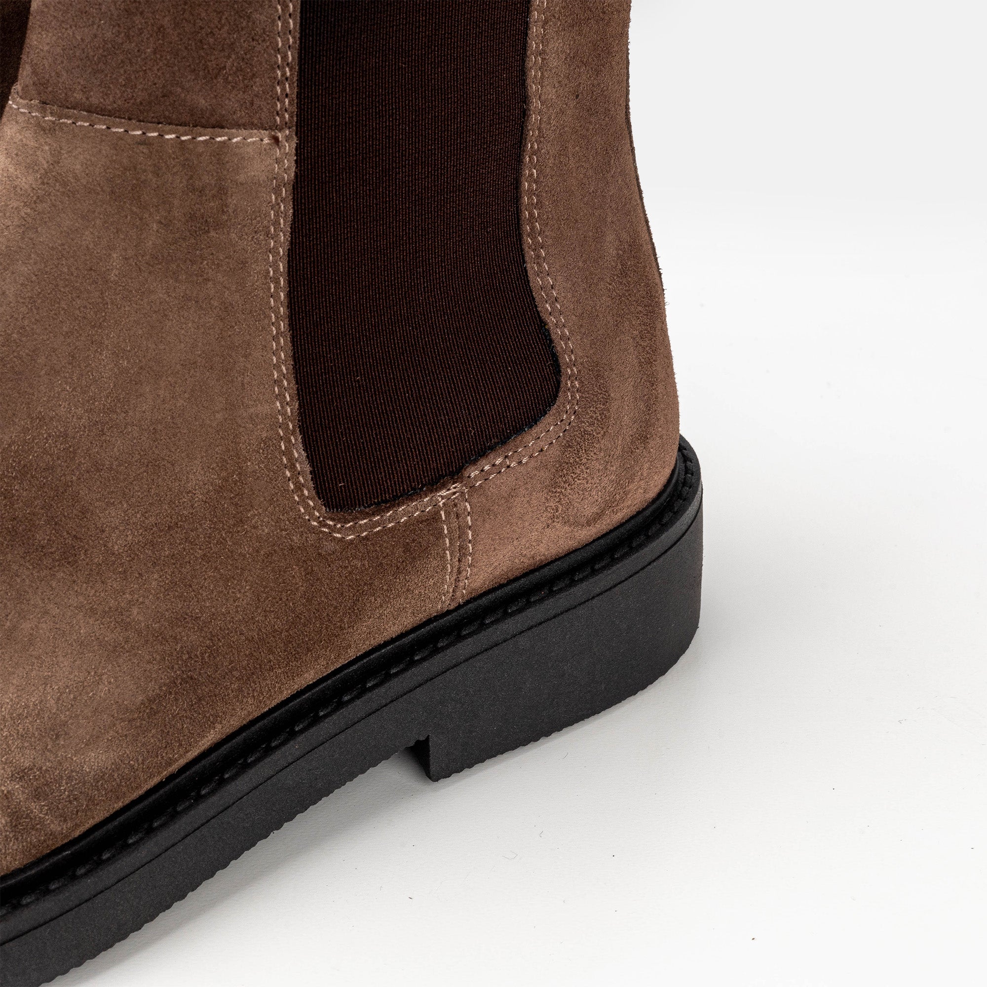 Volzak 7201 Taupe Suede Ankle Boot