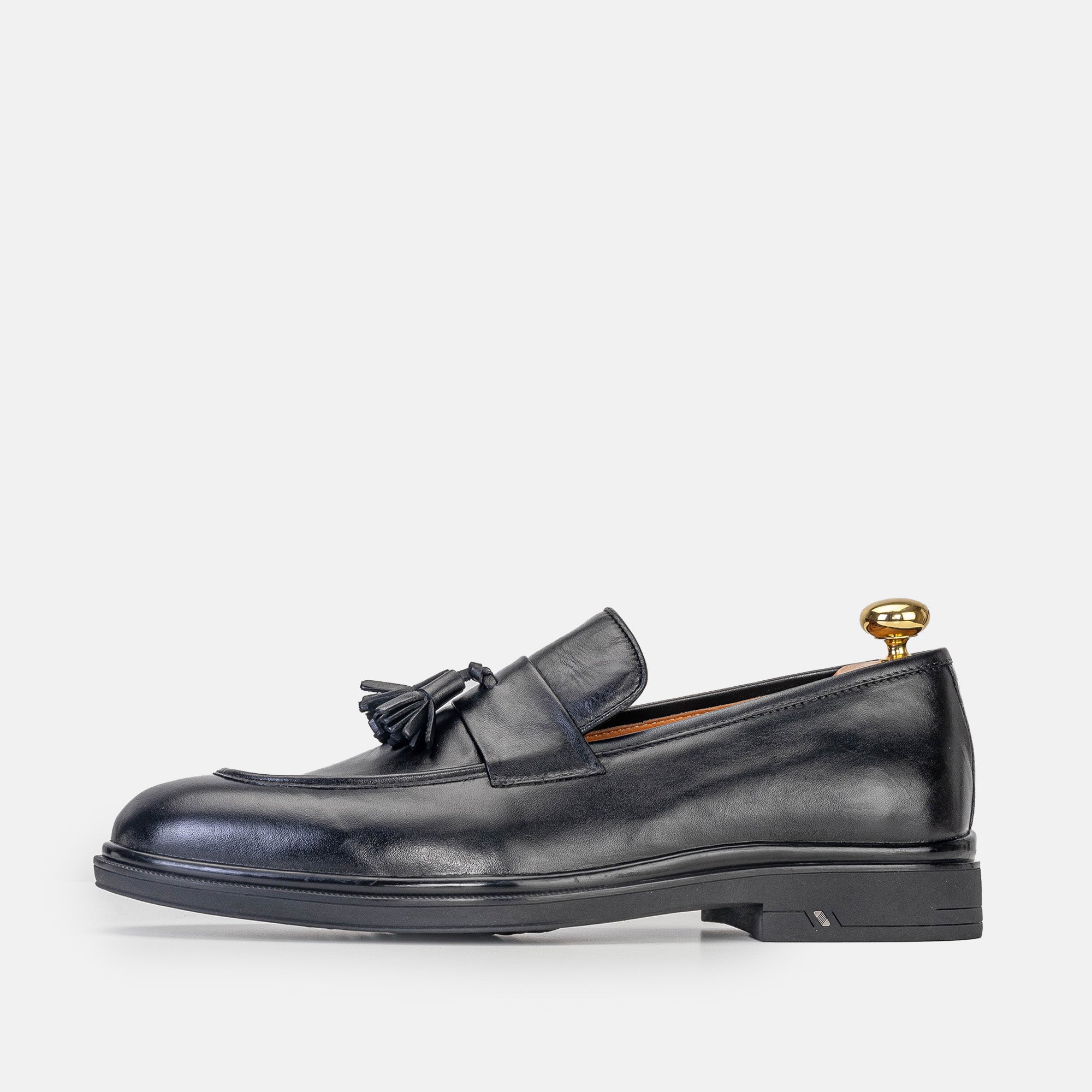 Volzak 4048 Black Leather Shoe