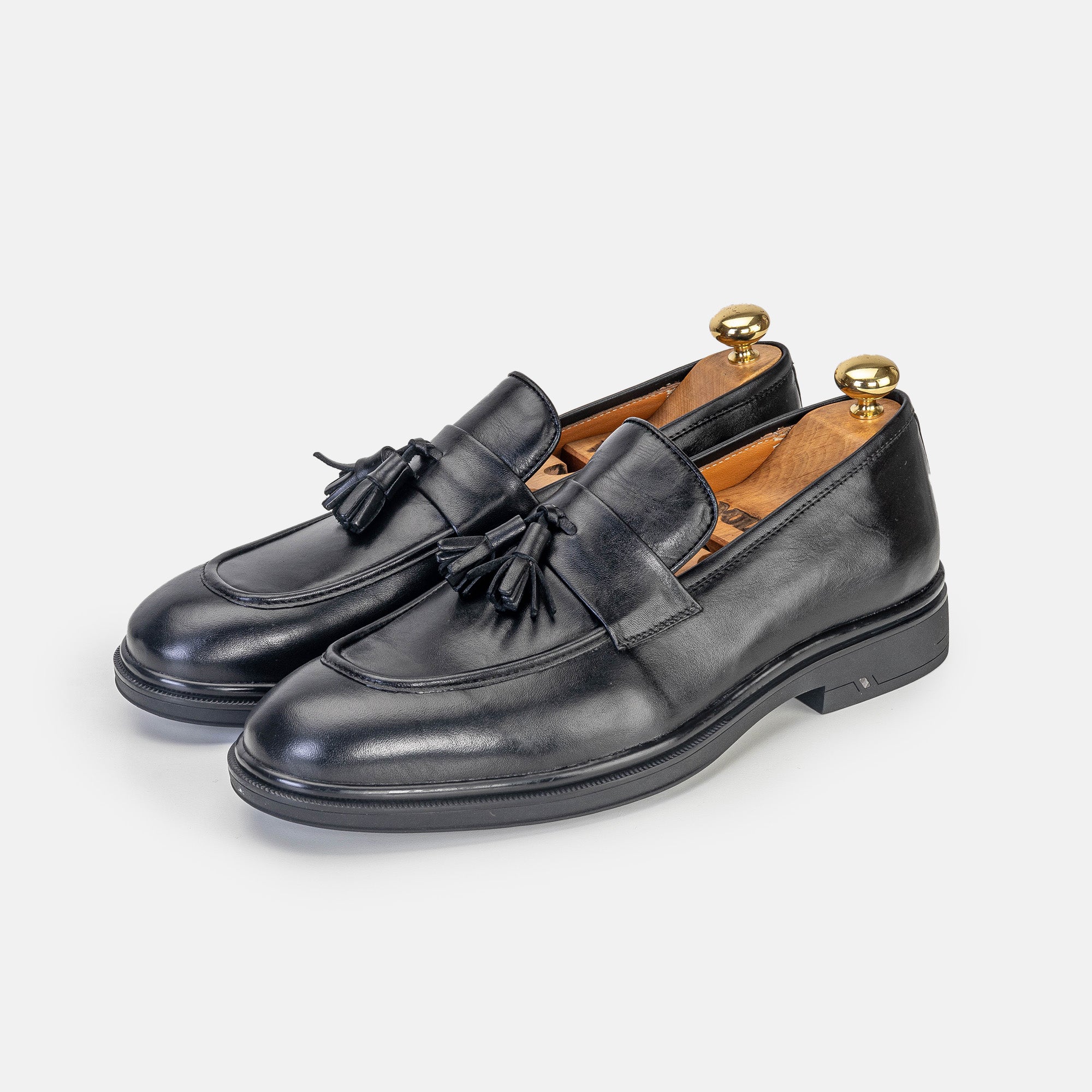 Volzak 4048 Black Leather Shoe