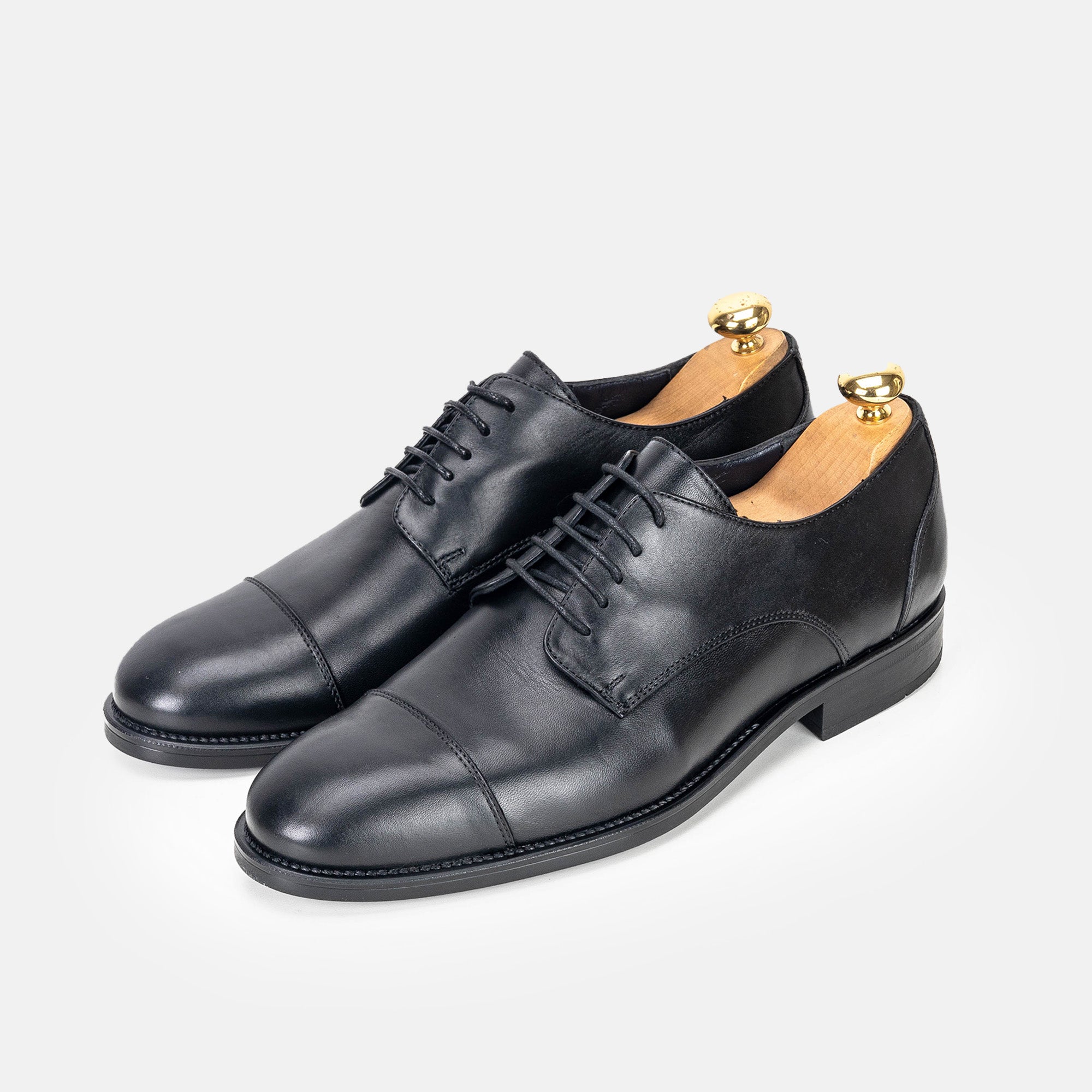 Volzak 6625 Black Leather Shoe