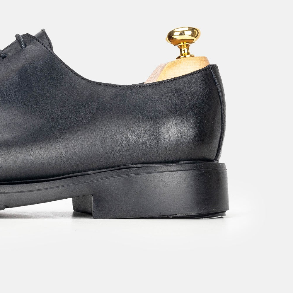 Volzak 5327 leather shoe Black