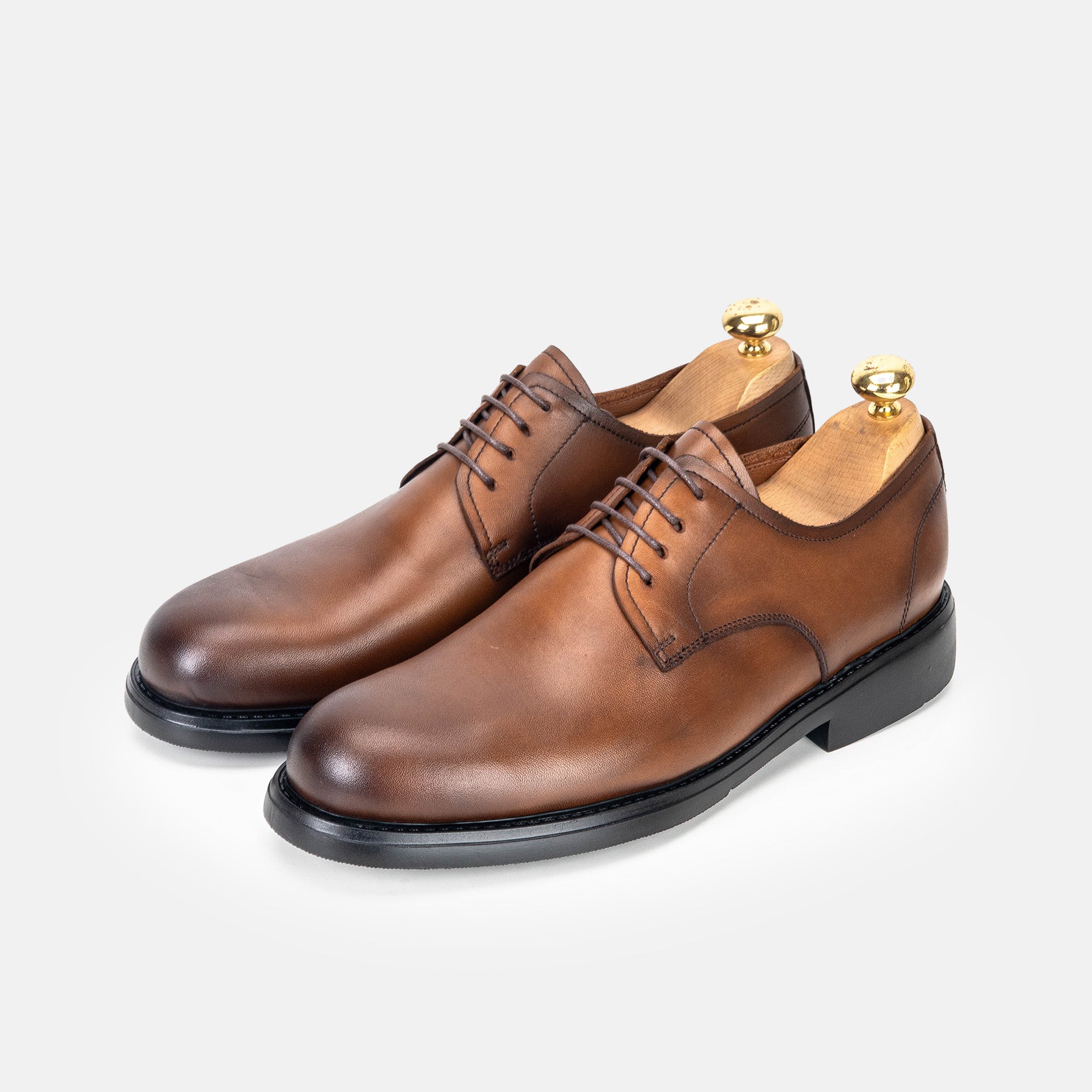 Volzak 5324 Vintage Brown Leather Shoe
