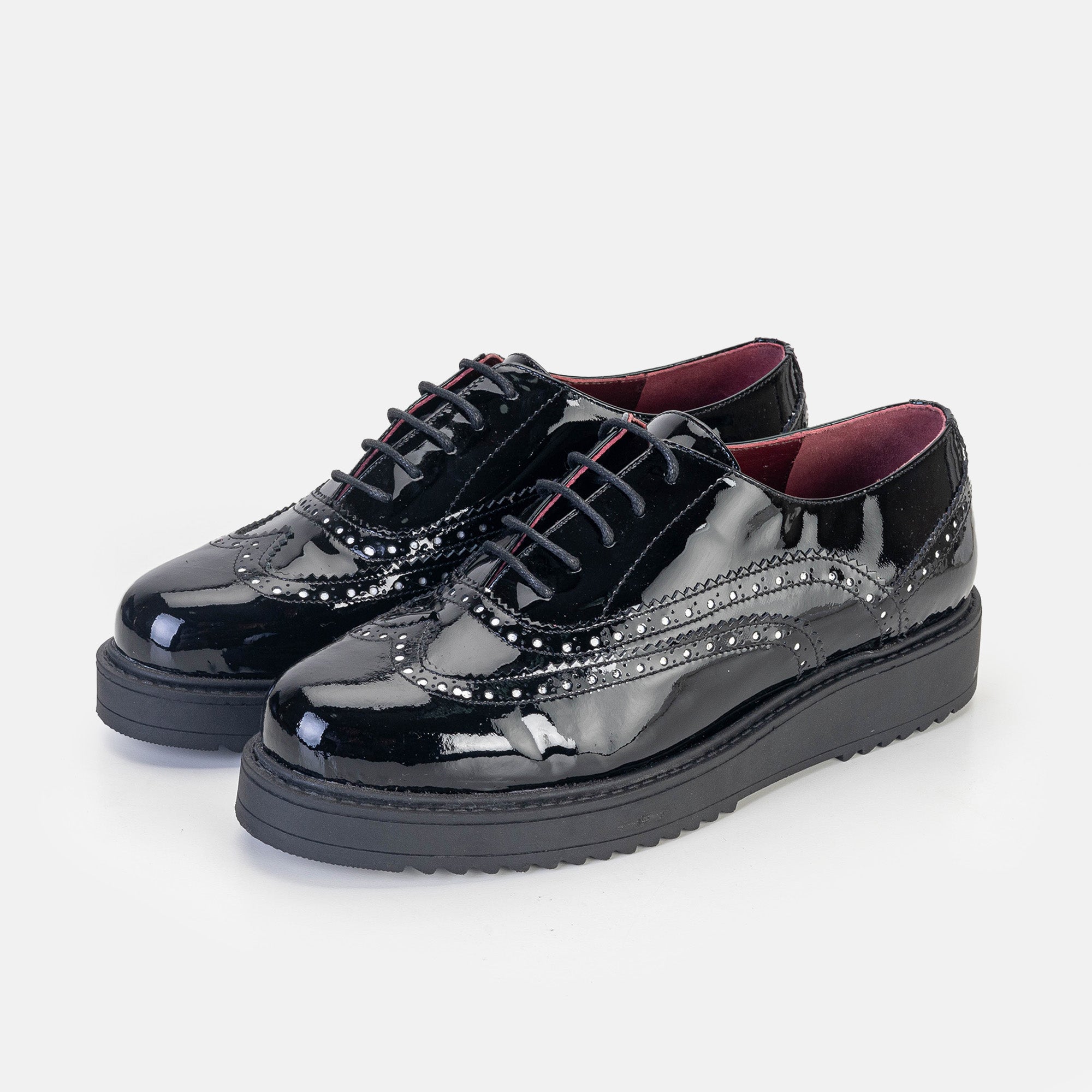 Volzak 0720 Black Patent Leather Shoe