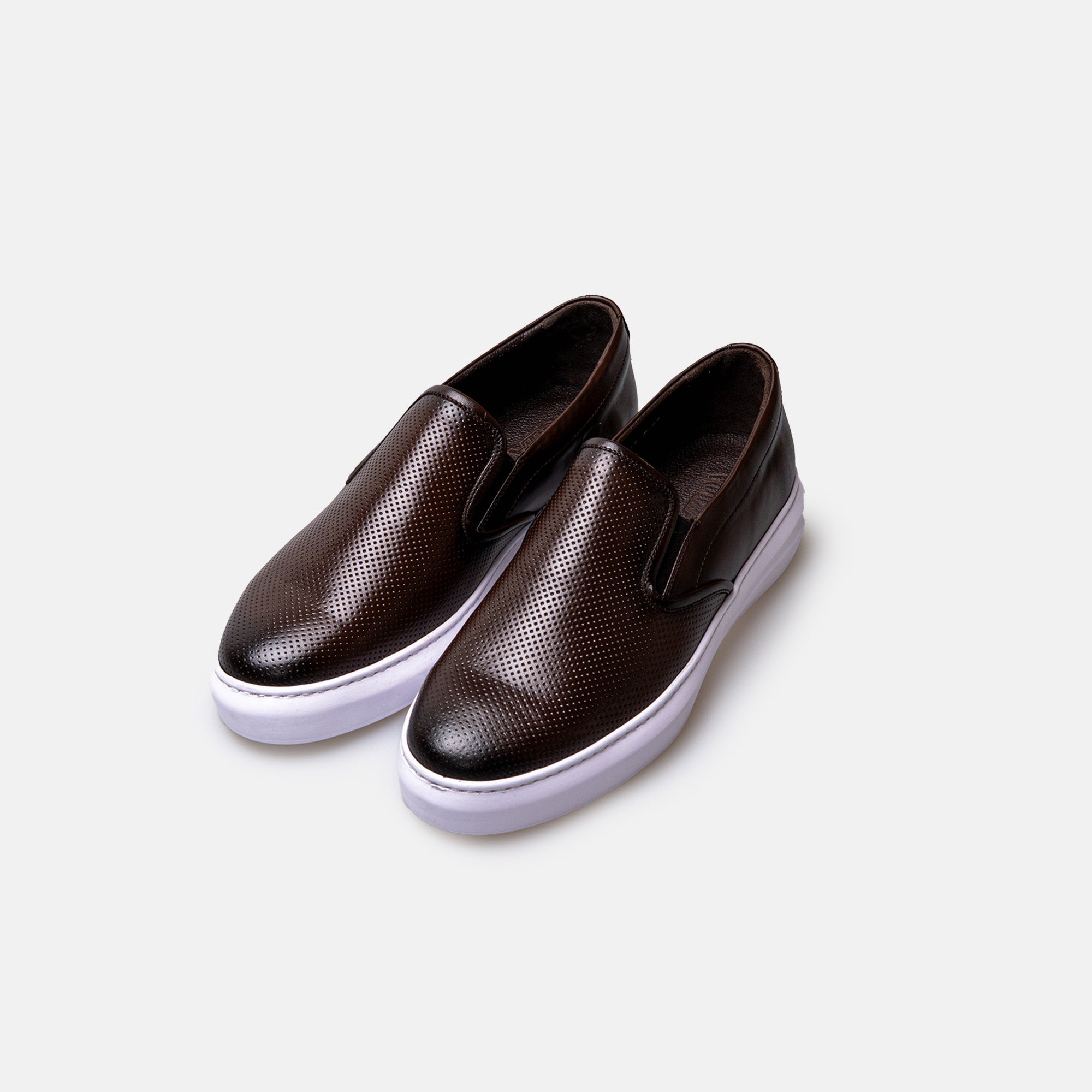 Volzak 5417 Brown leather sneaker