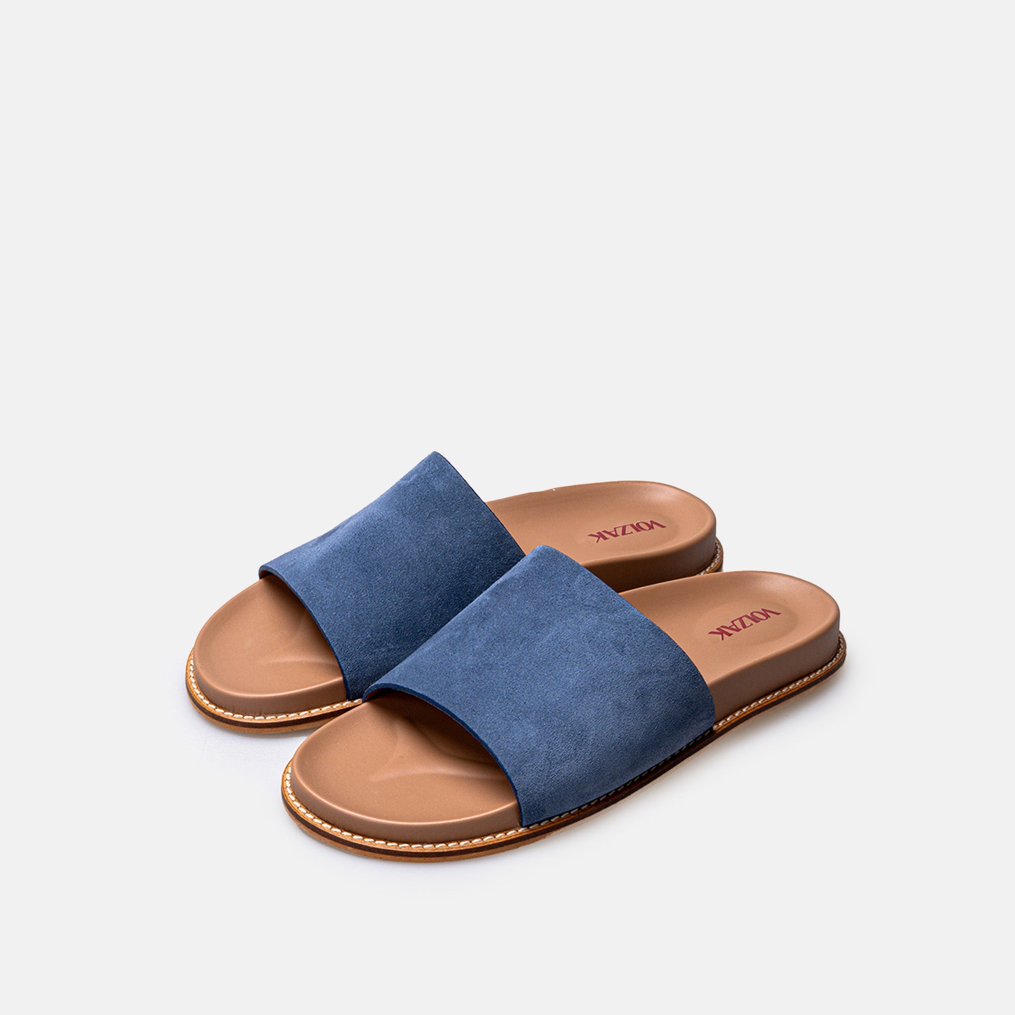Volzak 521 Suede sandal Blue