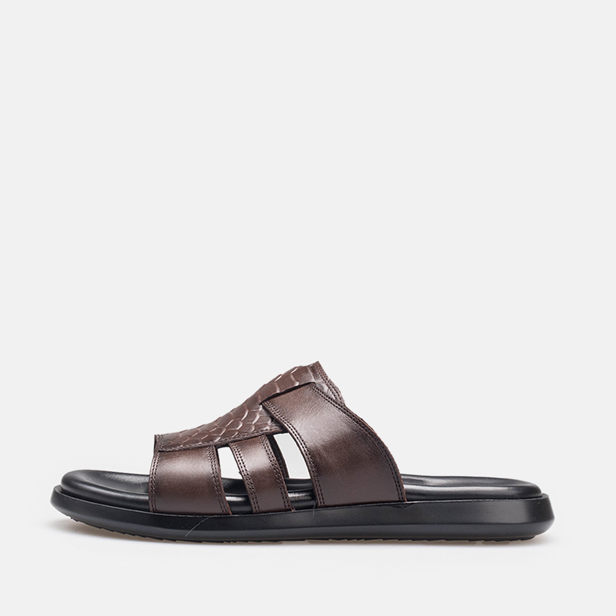 Volzak 5406 Brown Leather Sandal