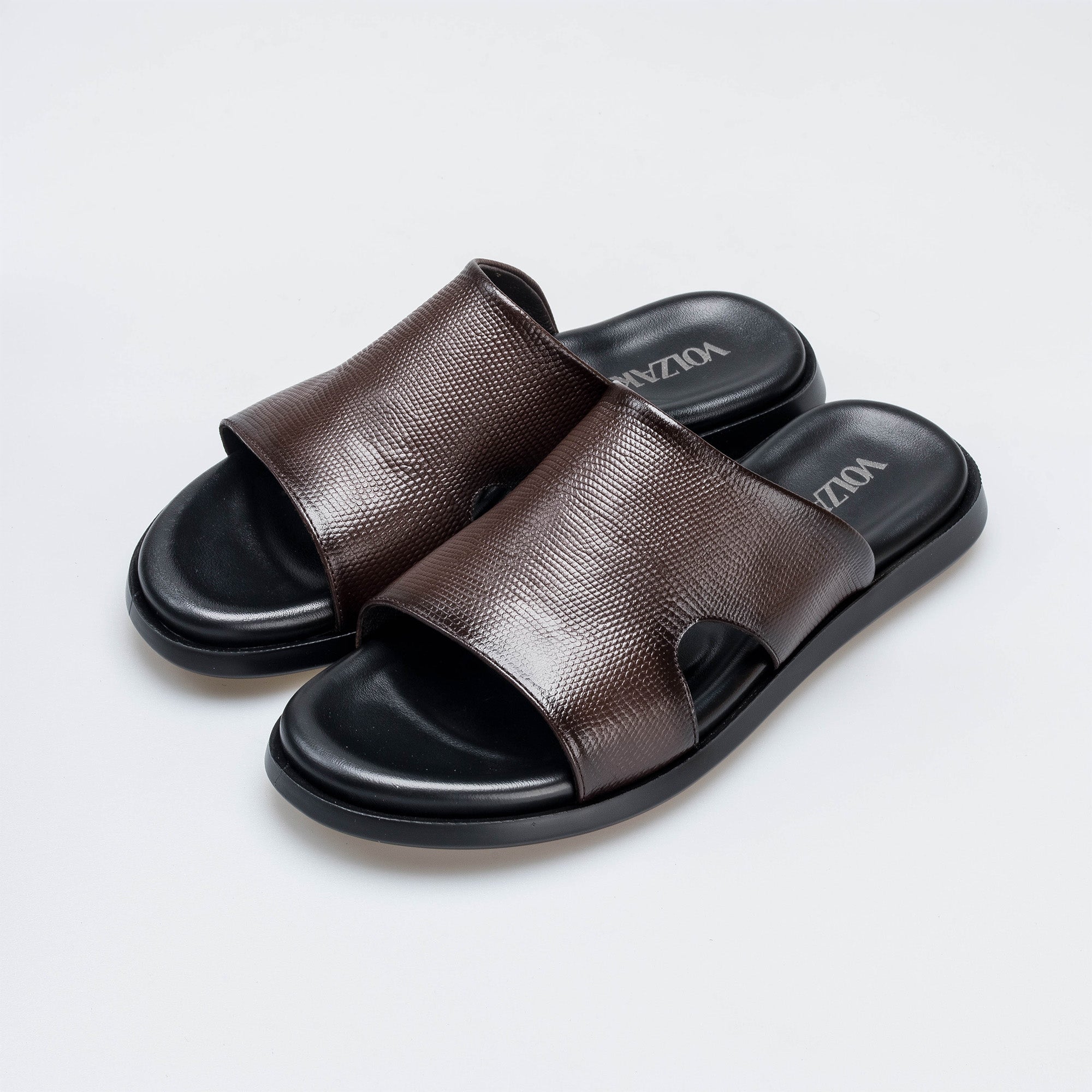 Volzak 5408 Brown Leather Sandal