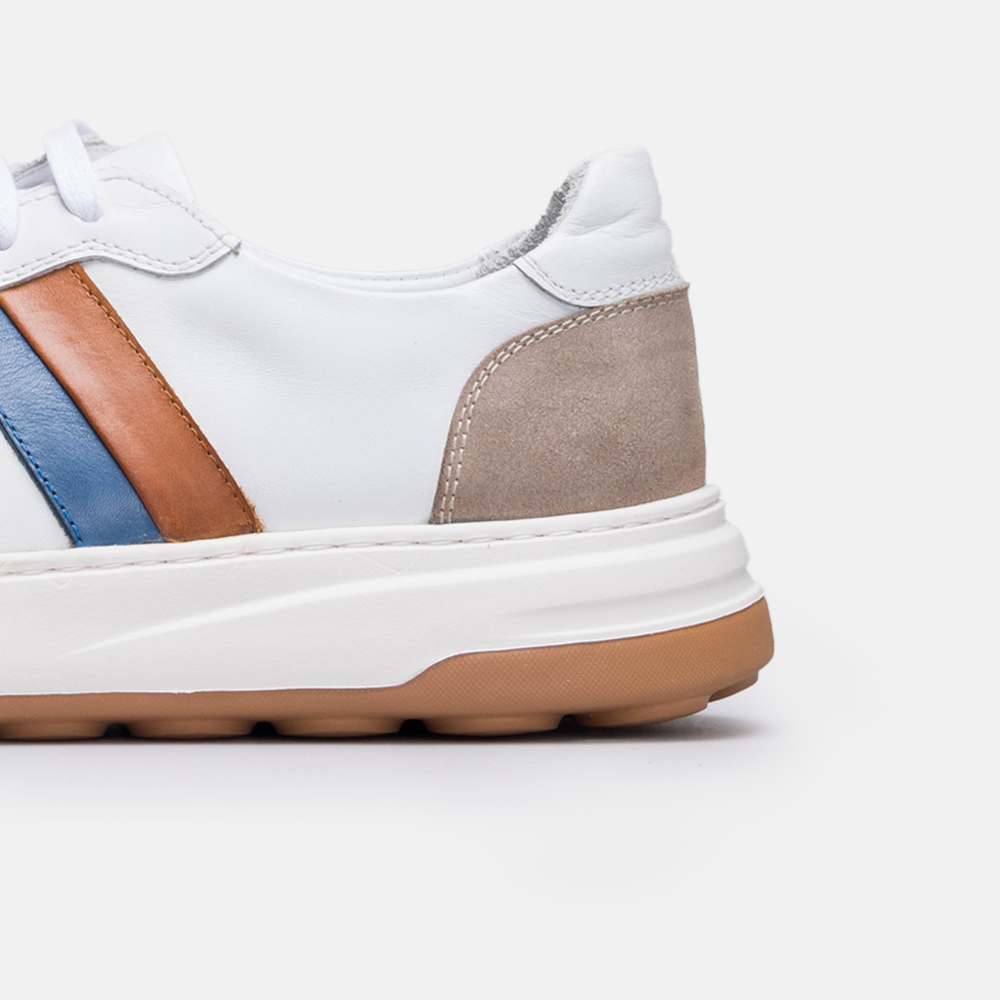 Volzak 7000 leather sneaker White