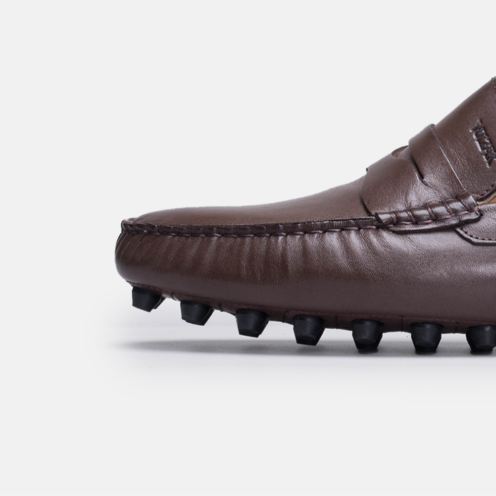 Volzak 2000 Brown Leather Moccasin