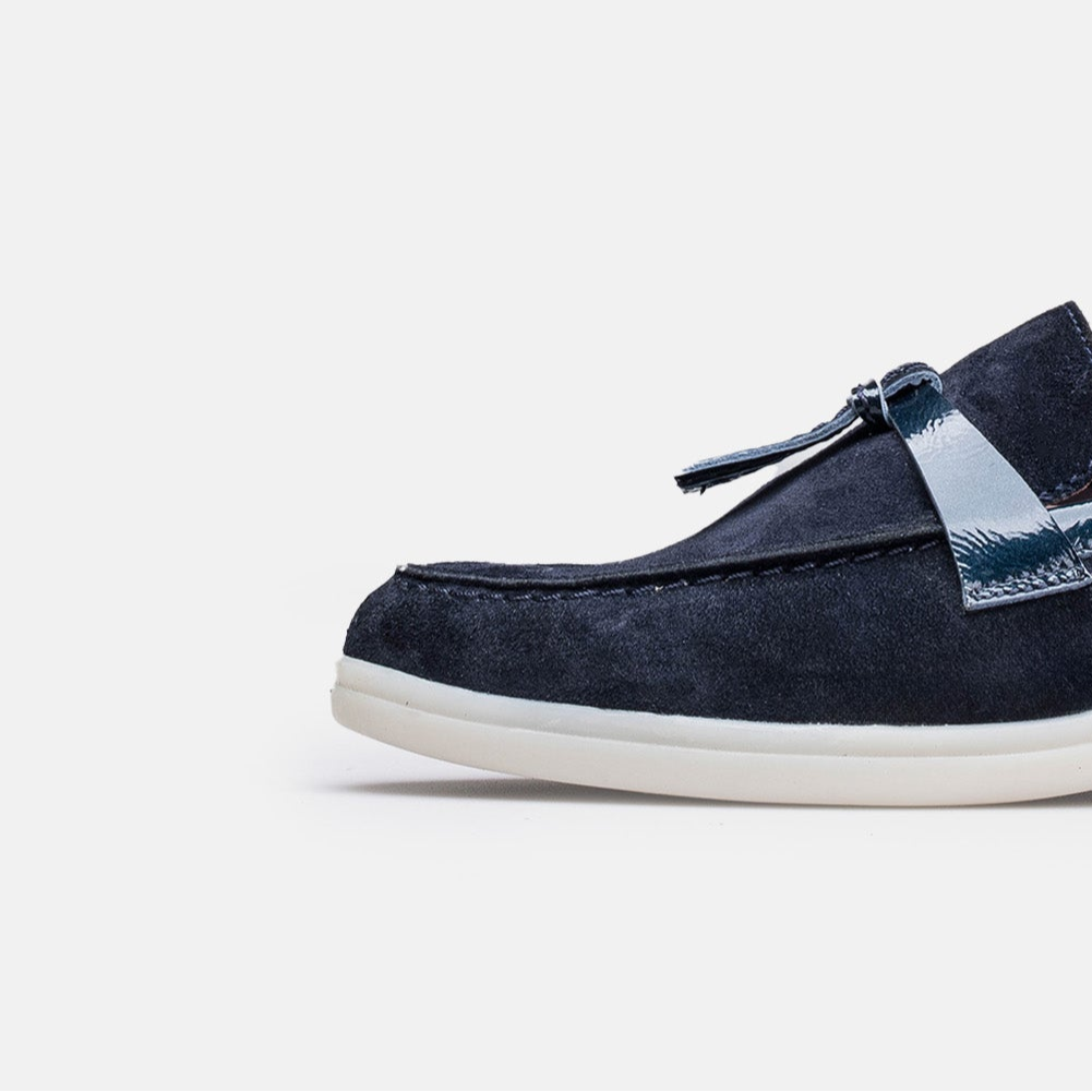 Volzak 1007 s Suede Shoe Blue