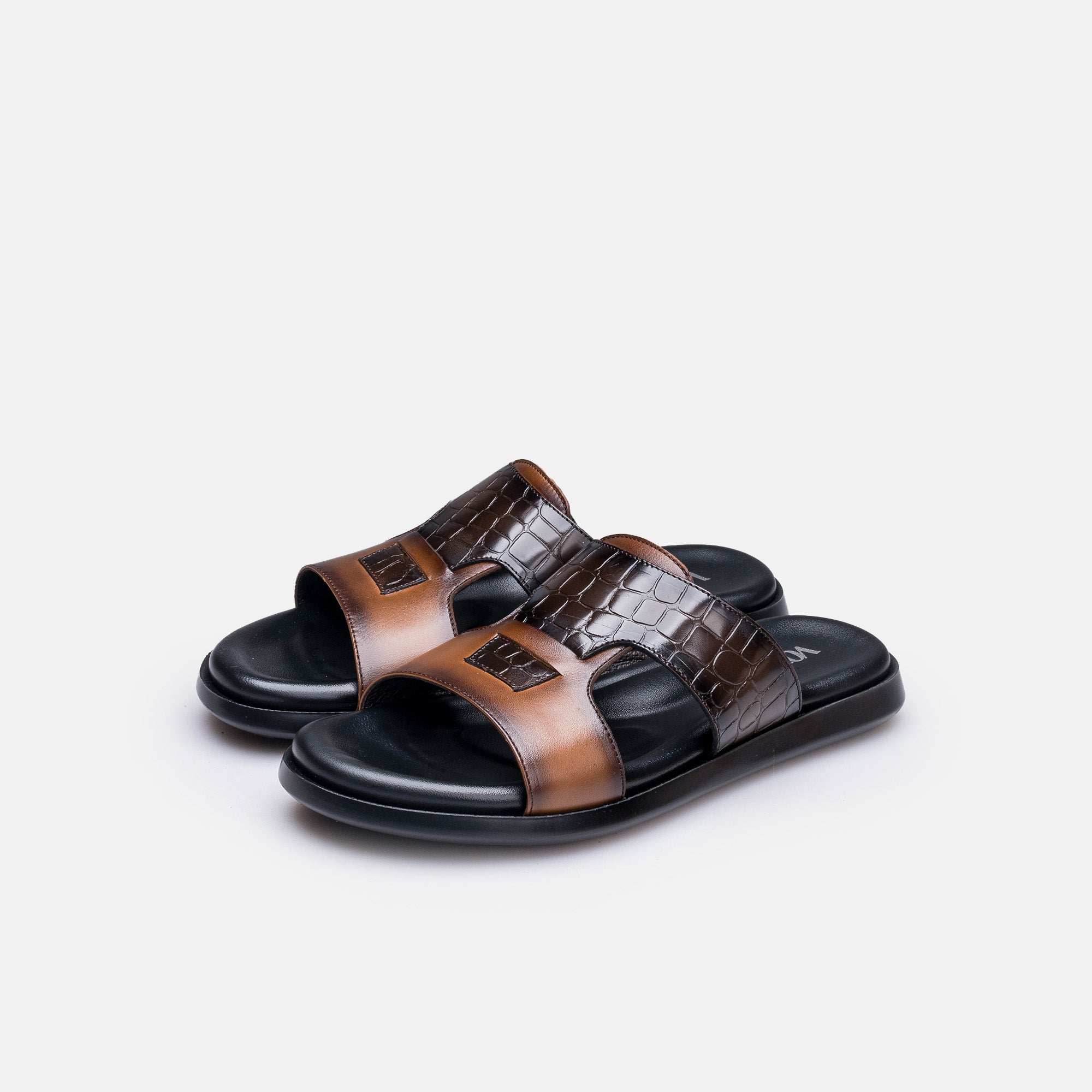Volzak 5413 Brown Leather Sandal