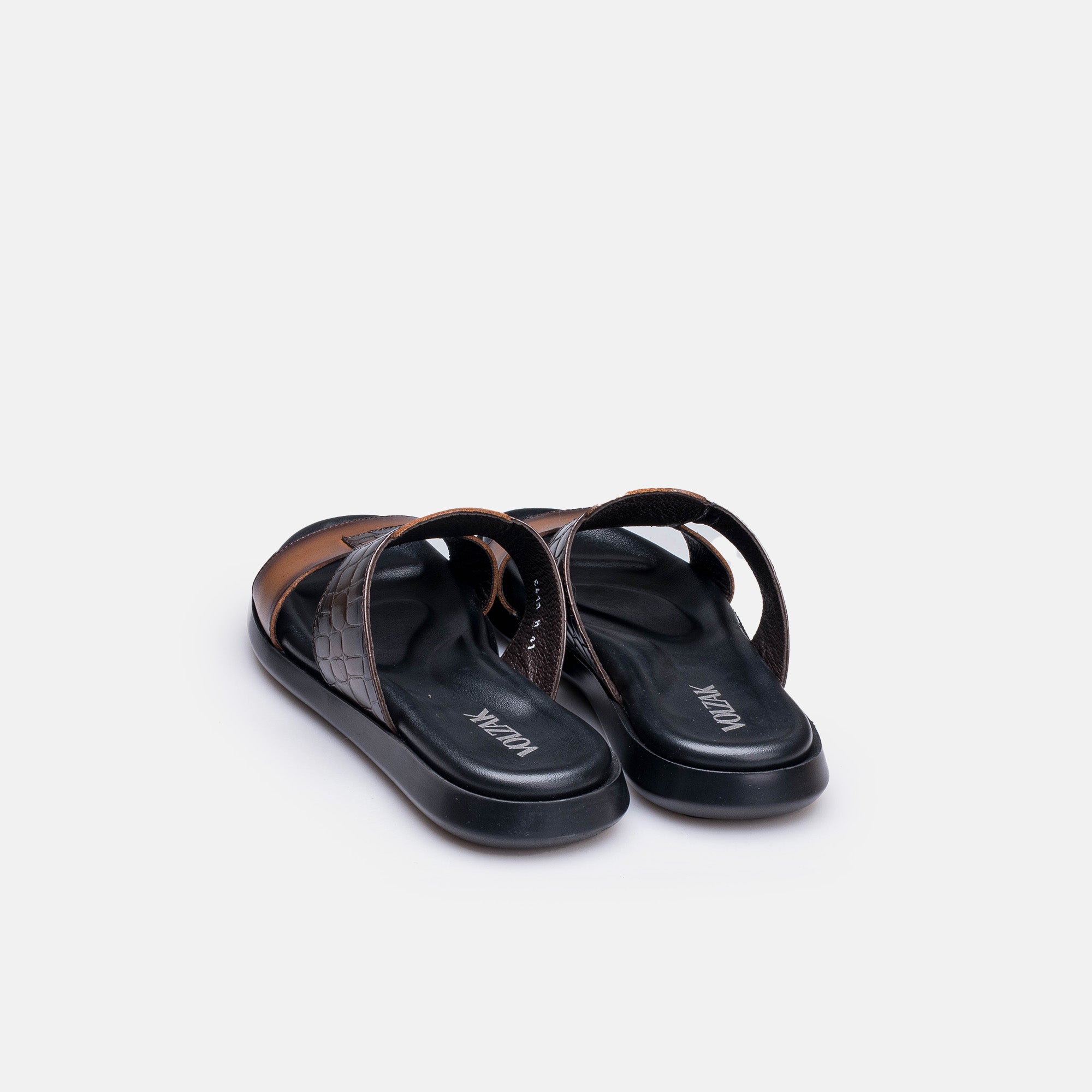 Volzak 5413 Brown Leather Sandal