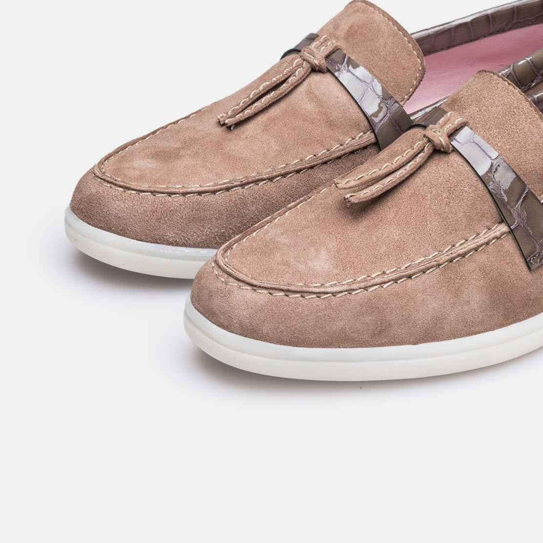 Volzak 1007 s Taupe Suede Shoe