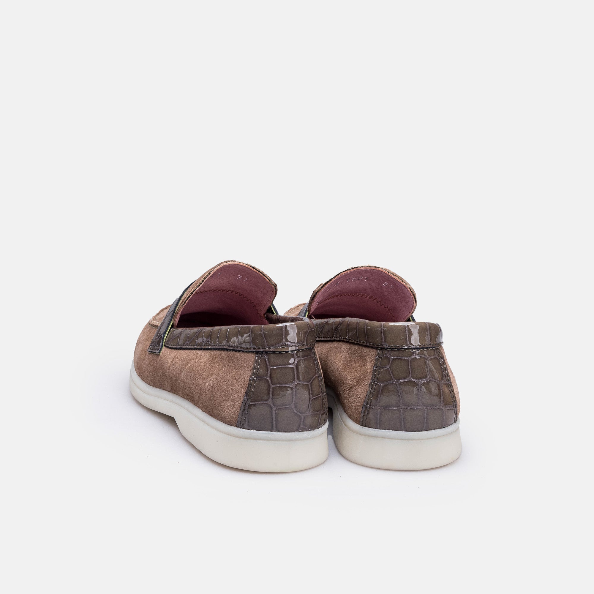 Volzak 1007 s Taupe Suede Shoe