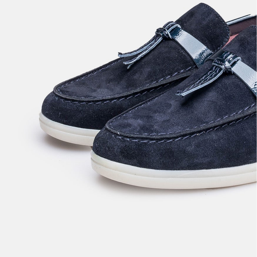 Volzak 1007 s Suede Shoe Blue