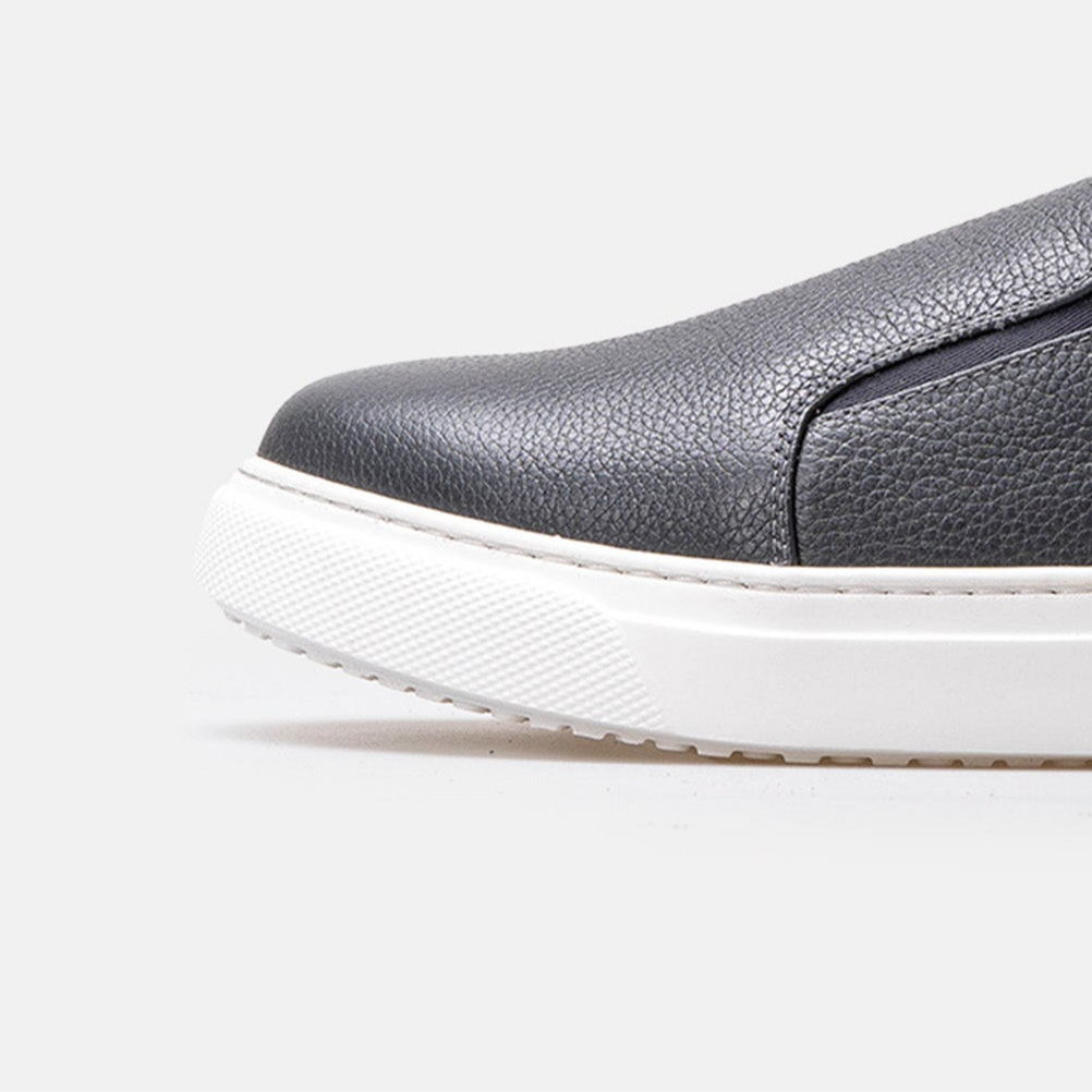 Volzak 301 Grey Leather Mule