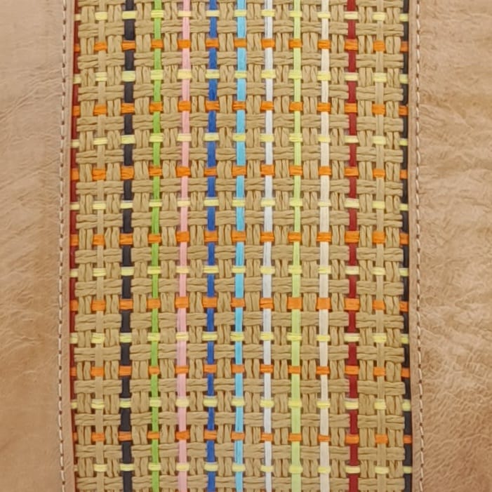 AR68 traditional Leather Handbag Sand